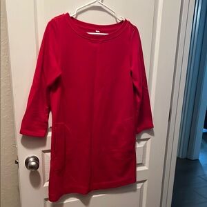 Uniqlo Red Women's Tunic Top